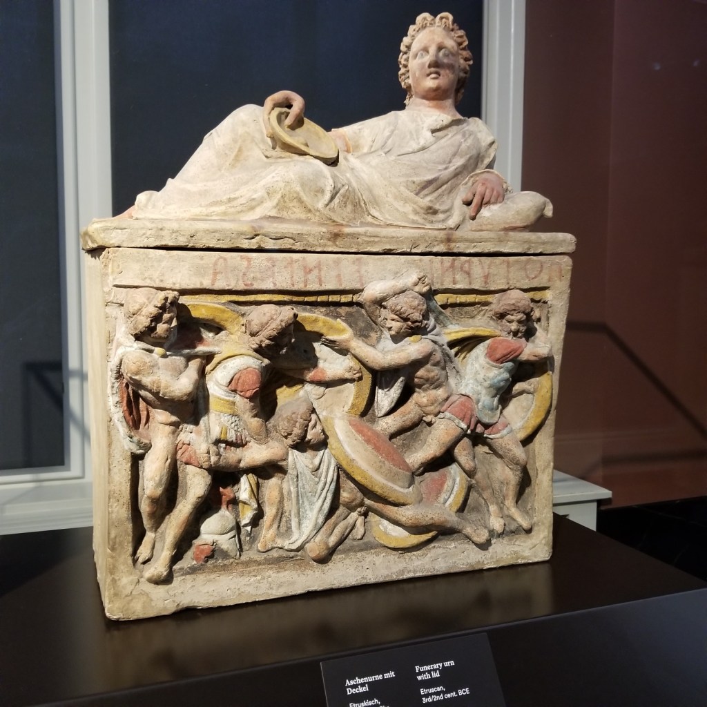 Ash-Urn, Etruscan, Dresden, 2 BC