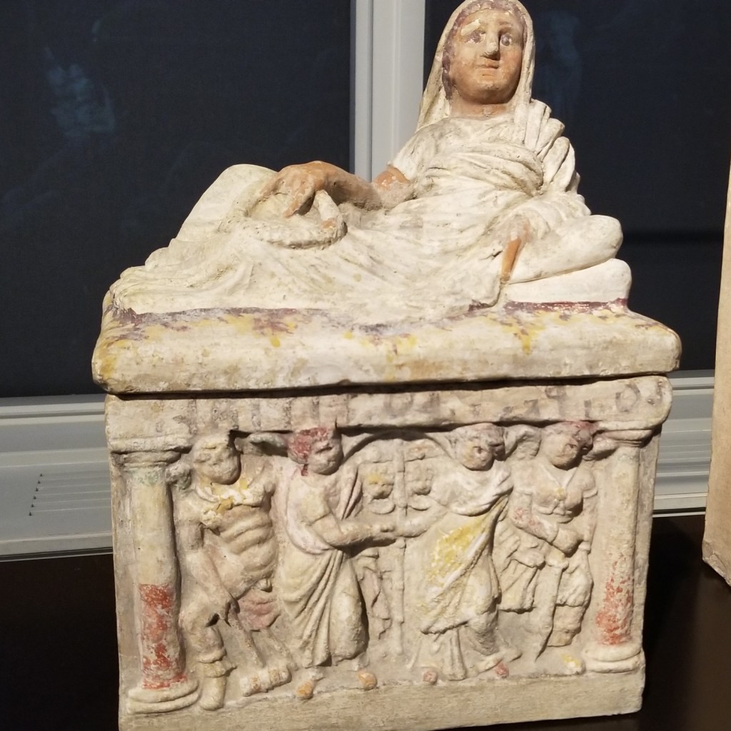 Ash-Urn, Etruscan, Dresden, 2 BC