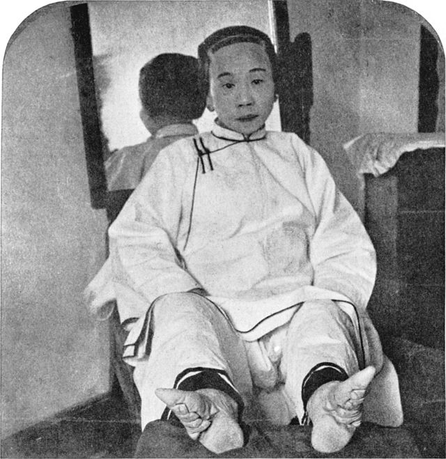A high cast Chinese woman