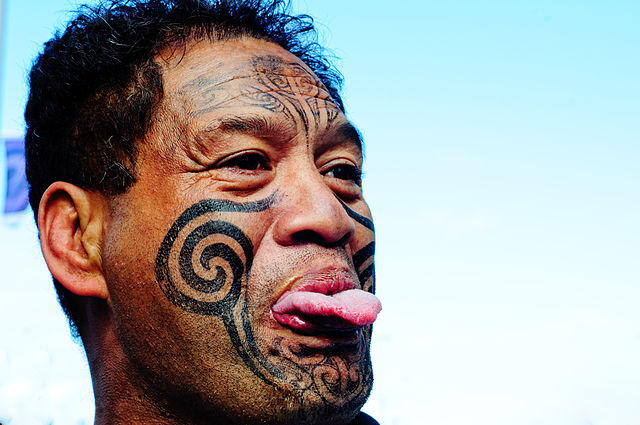 Maori Man (c) Graham Crumb