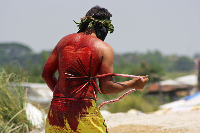 Philippines Good Friday flagellation