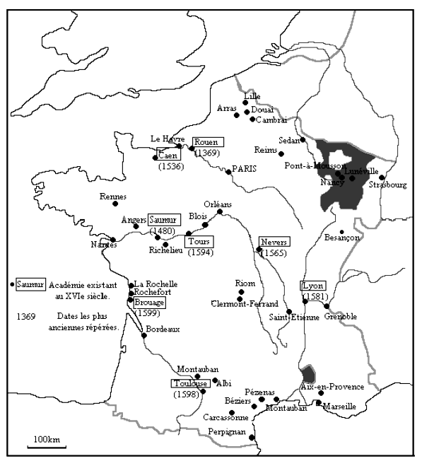 French Riding Academies